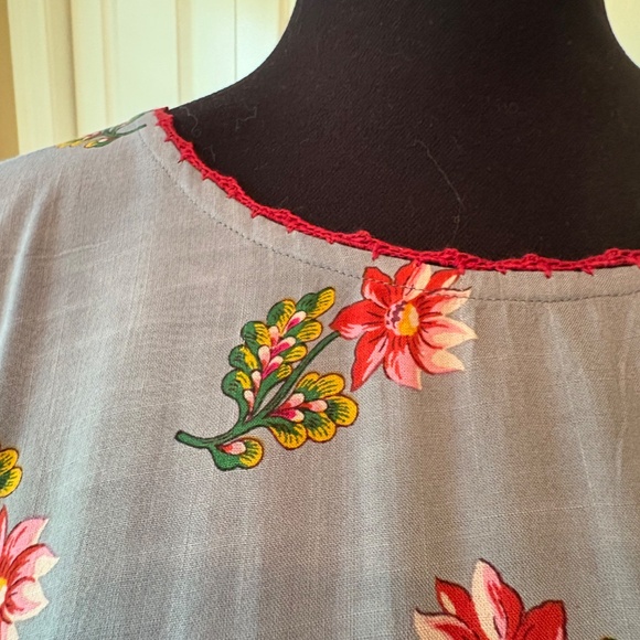 April Cornell Paris dress Rayon medium - Picture 3 of 11